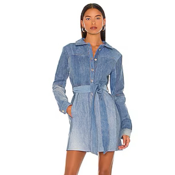 EB Denim Dresses & Skirts - EB Denim Reconstructed Denim Dresss